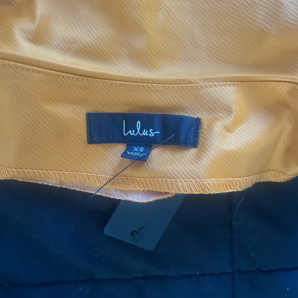 Lulu's Golden Tan Dress